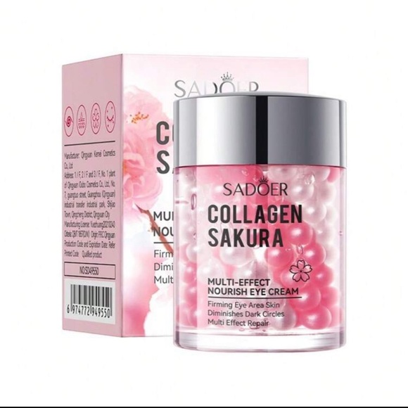 Sakura Collagen Multi-Effect Nourishing Eye Cream - Anti-Aging, Firming - Picture 6 of 6
